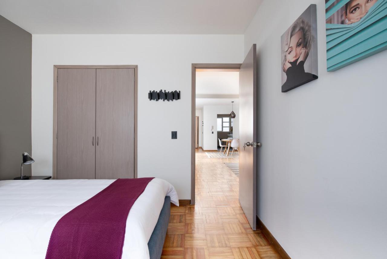 D.4 Acogedor Departamento En La Iconica Roma Norte Мехико Экстерьер фото